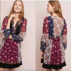 Maeve by Anthropologie Quartier Latin Boho Dress - Size S NWOT